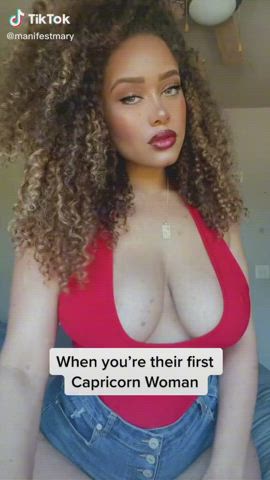 Big Tits Ebony TikTok gif