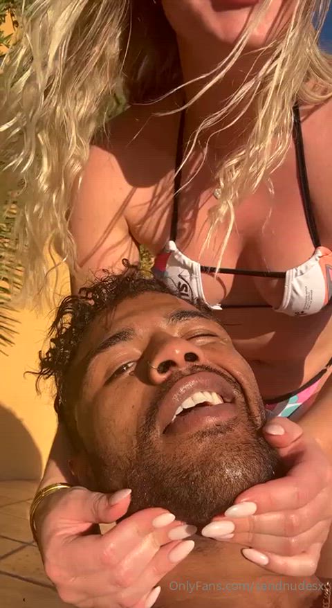 blonde kissing onlyfans gif