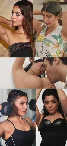 Armpits Bollywood Boobs Desi Indian Sucking Tits gif