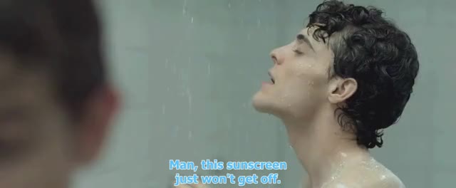 'The Way He Looks' Shower Scene Gif (Source inside)