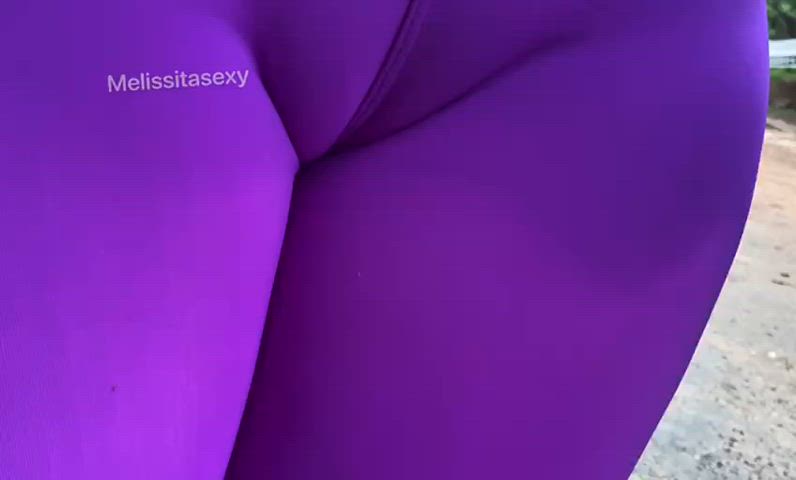 Purple cameltoe 