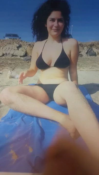 Big Tits Bikini Cum Cumshot Italian Jerk Off Tribute gif