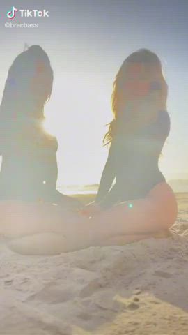 Beach Blonde Latina gif