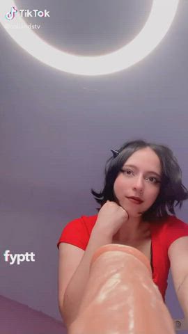 Face Sitting Huge Tits POV Pussy gif