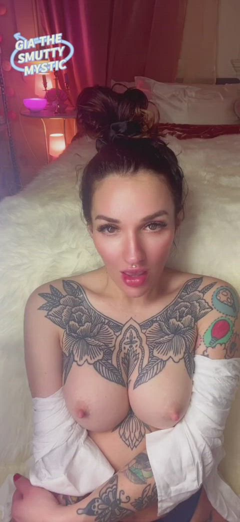 amateur brunette dirty talk homemade gif