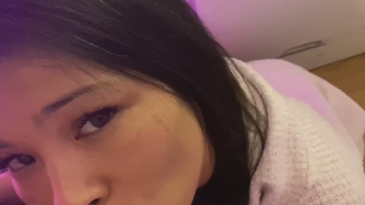 Asian Blowjob Deepthroat gif