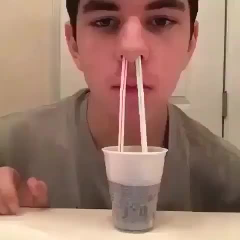 Snorting coke