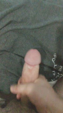 amateur bwc close up cock cum jerk off male masturbation masturbating solo gif