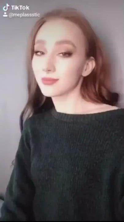 Pale Redhead TikTok gif