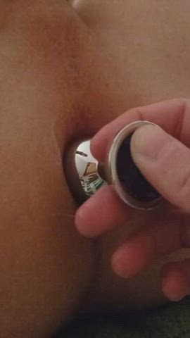 Anal plug close up