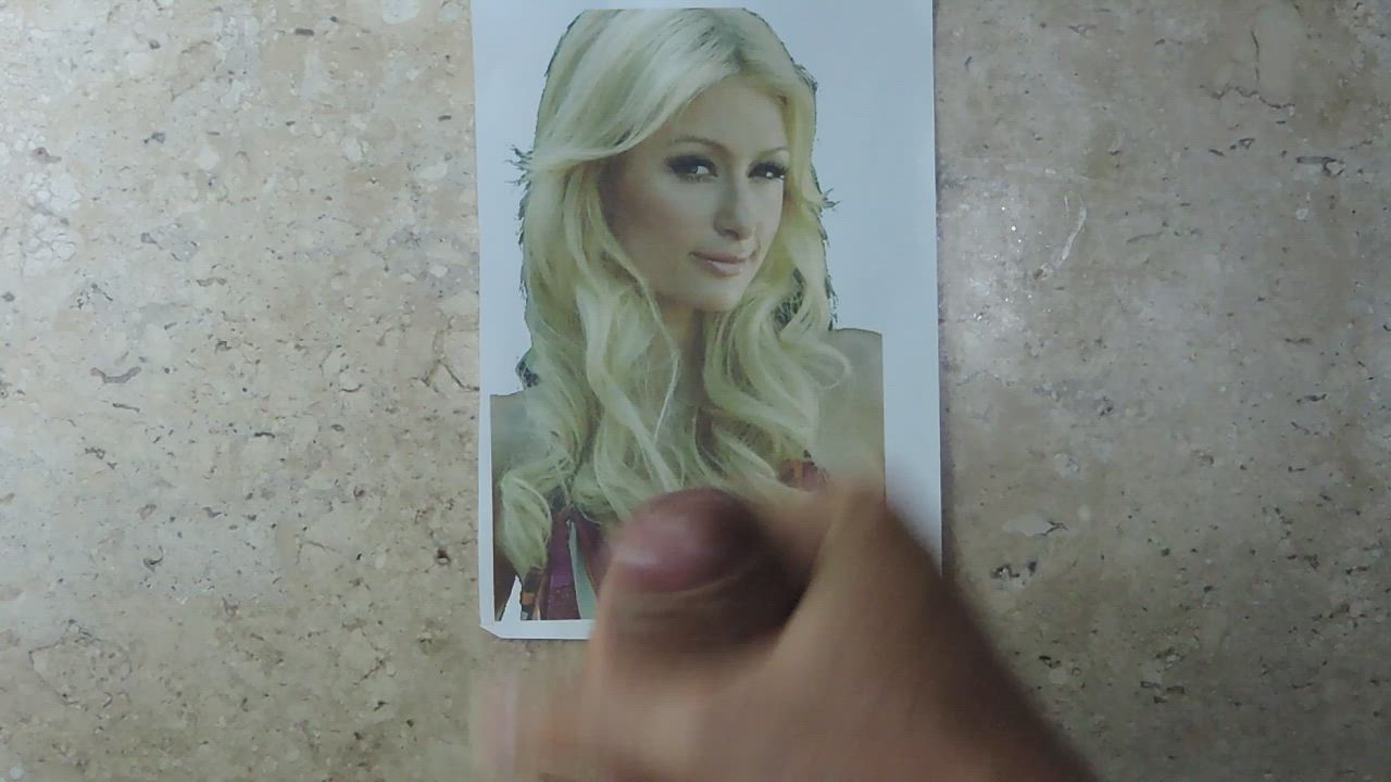 Cum Tribute - Paris Hilton