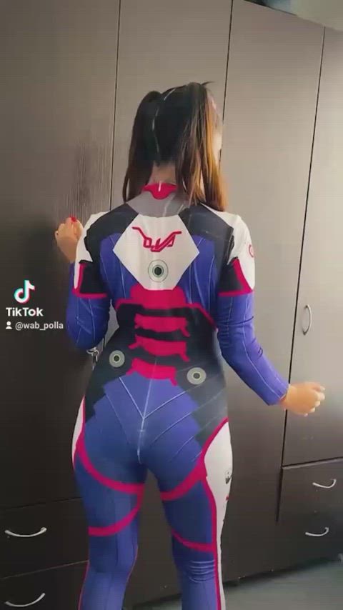 Overwatch D.Va cosplay cute tiktoks by me!