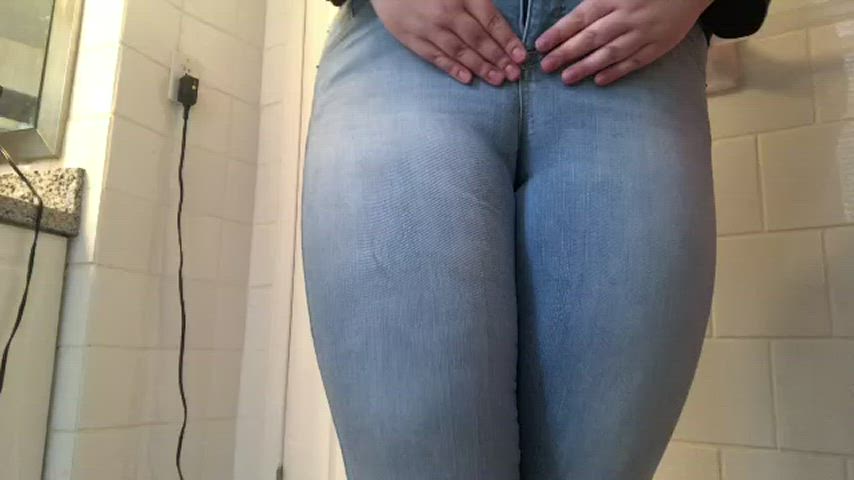 Forever in blue jeans?At least until I piss in them??