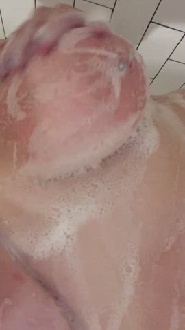 I should be washing off your cum😇