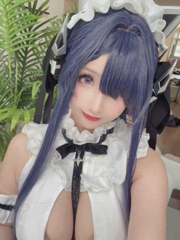 chinese cosplay cute gif