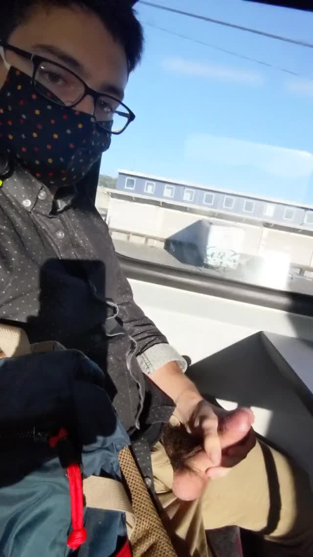 jerking on my commute