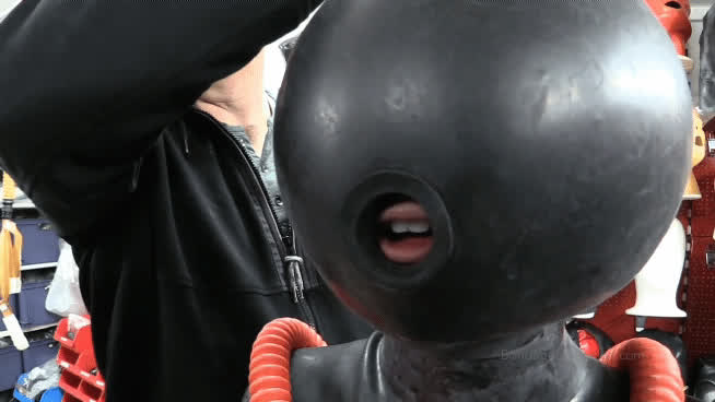 bdsm bondage fetish rubber gif