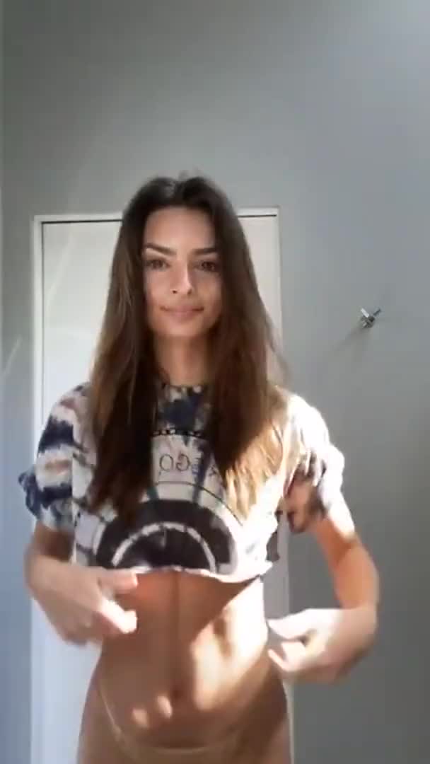 Emily Ratajkowski Instagram Live Stream   April 14, 2020