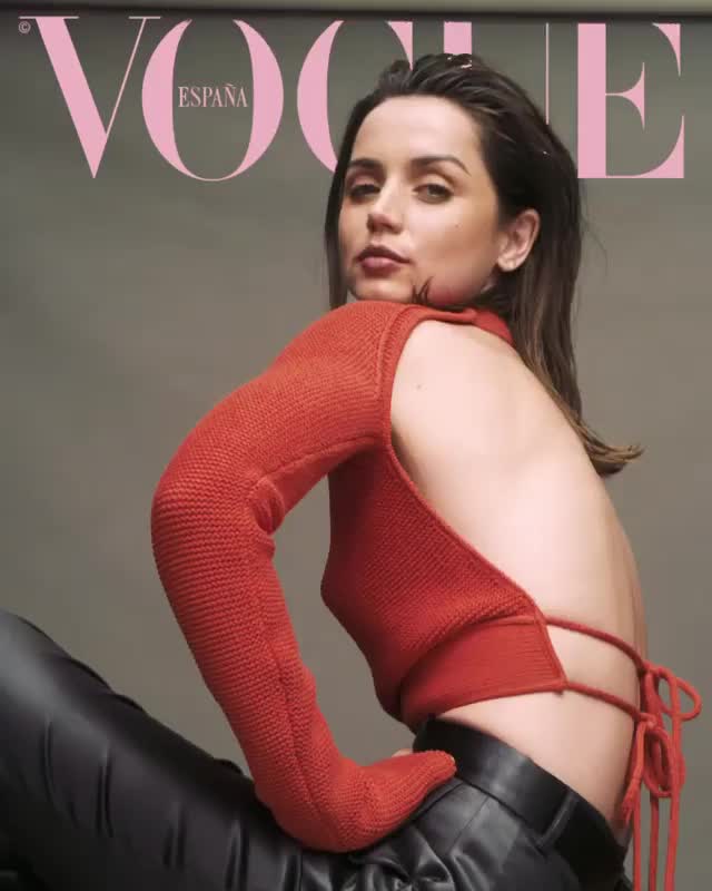 Ana de Armas for Vogue Spain 1 [IG Video]