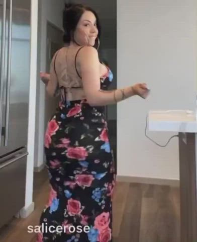 ass big ass booty dress latina thick twerking gif