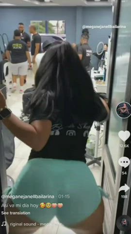 Dominican TikTok Twerking gif