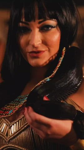 Dani as Cleopatra. Interesting?