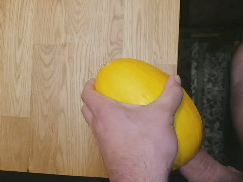 Stretching a melon with a fat ass dick pt2.