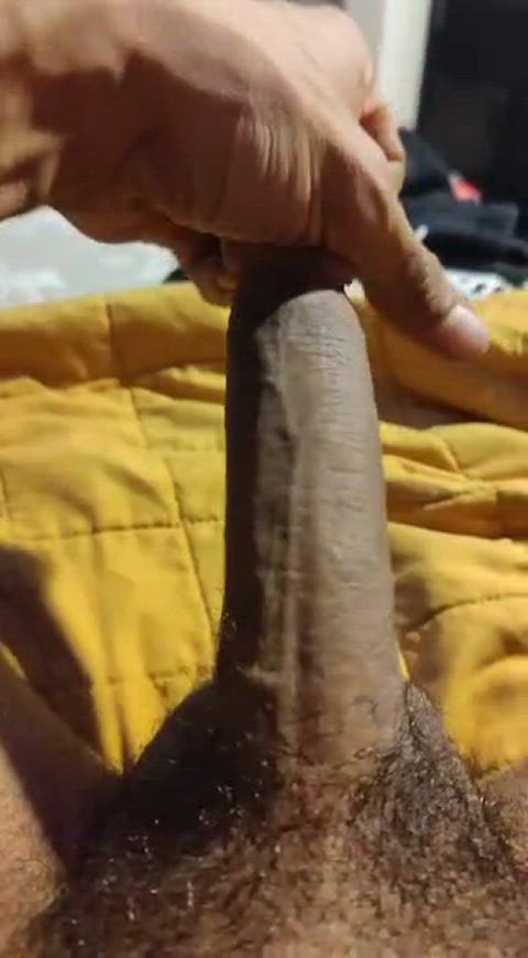 amateur bbc big dick cock hardcore jerk off masturbating rough gif