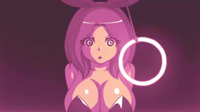 Bunny girl being hypnotized (Manyakis)