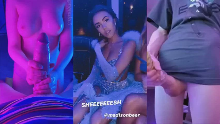 babecock girlcock madison beer monster cock gif