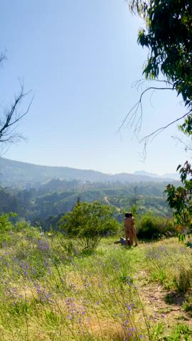 Naked summer hikes