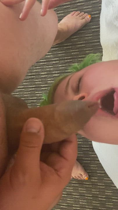 BBW, blowjob, deep throat. Need I say more?