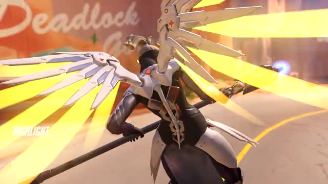 Mercy pistol meets a face