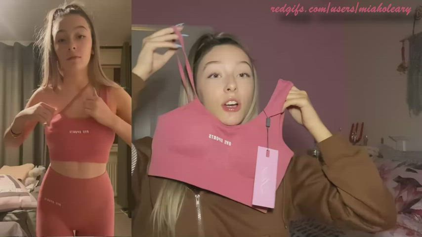 18 years old asmr barely legal bra irish leggings pretty teen tight ass gif