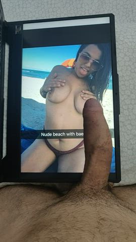 Cuck's wifey needs a big cock between her tits