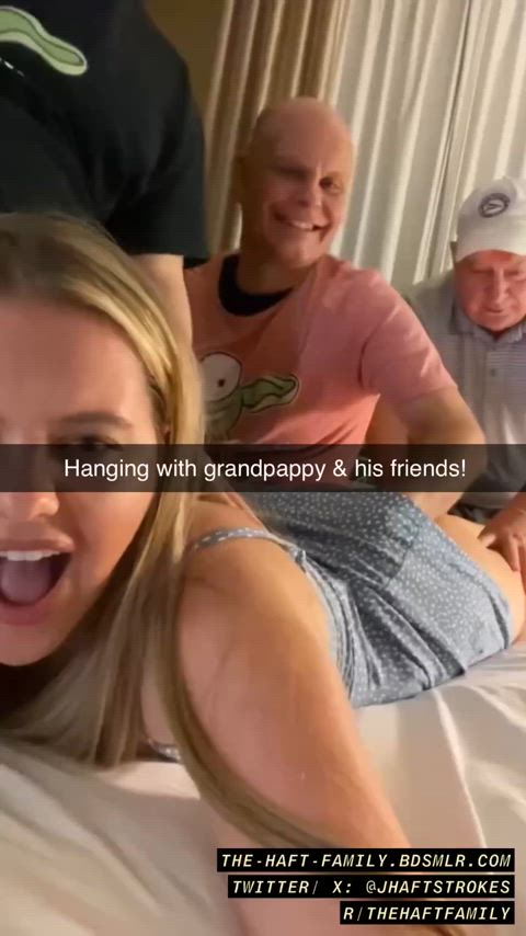 Grandpa's friends are so fun!