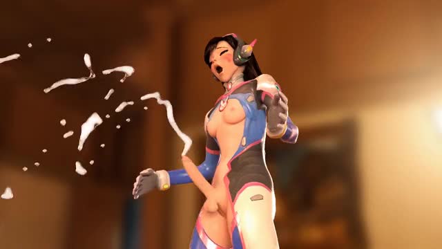 DVa cums hard solo