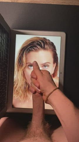 Scarlett Johansson Cumtribute