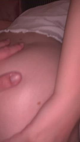 amateur anal close up couple gape gaping homemade pussy spread shaved pussy gif