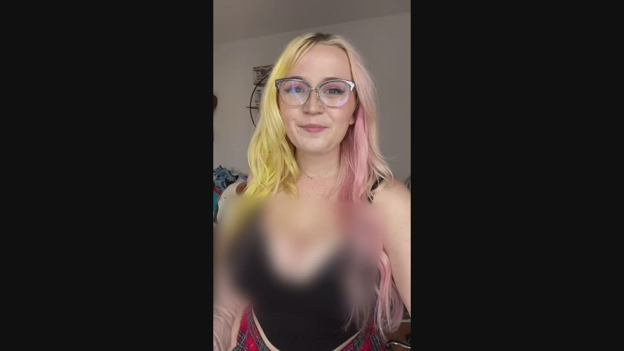 Big Tits Boobs Censored gif