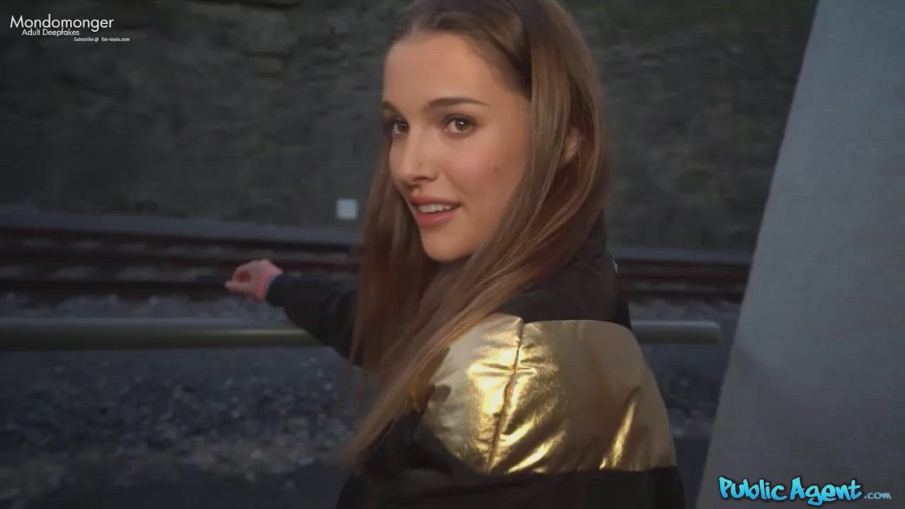 Ass Big Dick Celebrity Doggystyle Fake Natalie Portman POV Sybil A Thong gif