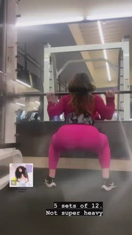 Ass Spandex Workout gif