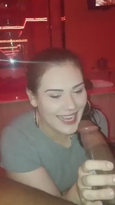 BBC Deepthroat Pawg gif