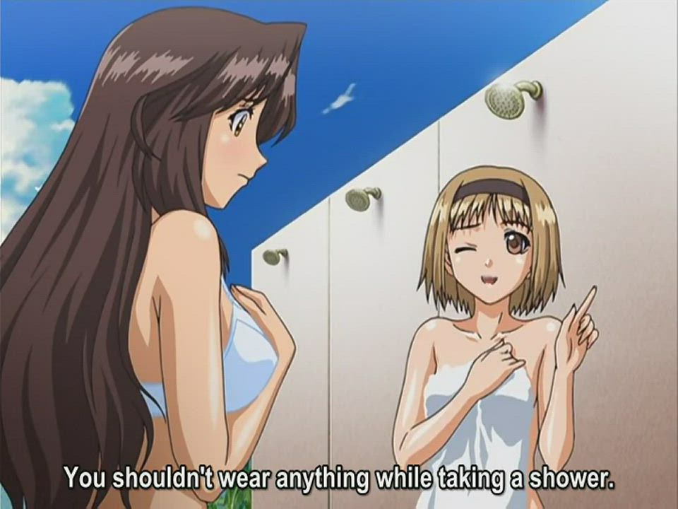 those girls must be hard of hearing individuals :( [sora no iro, izu no iro]