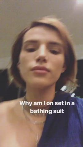 asshole bella thorne celebrity gif