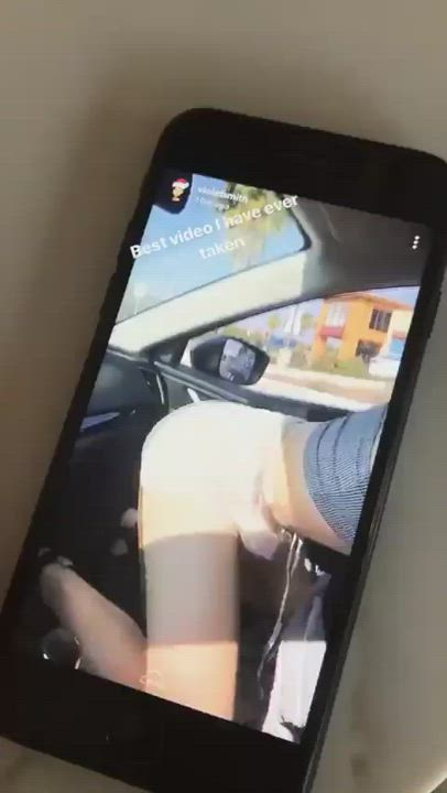 Ass British Car Celebrity Petite Shaking Teasing Teen Twerking gif