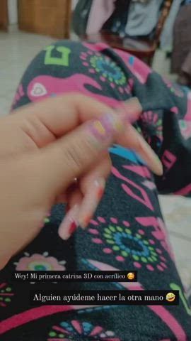 halloween nails onlyfans gif