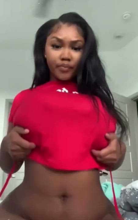 Big Tits Censored Sissy Titty Drop gif