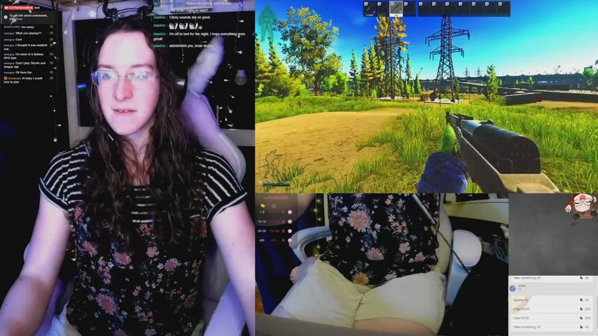 camgirl gamer girl stripchat trans webcam gif
