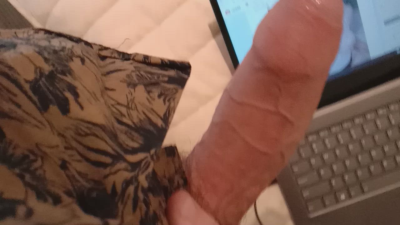 Big Tits Male Masturbation Masturbating gif